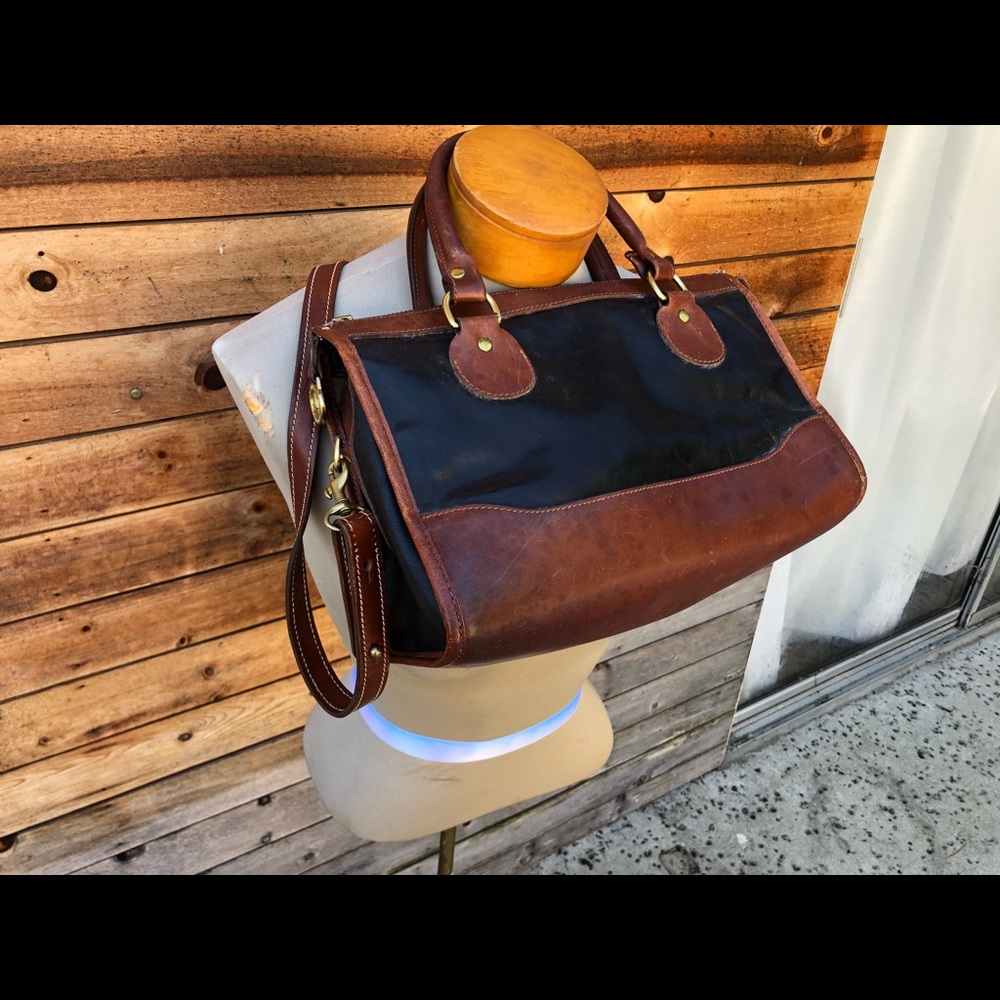 Brahmin Leather Purse Black and Brown
